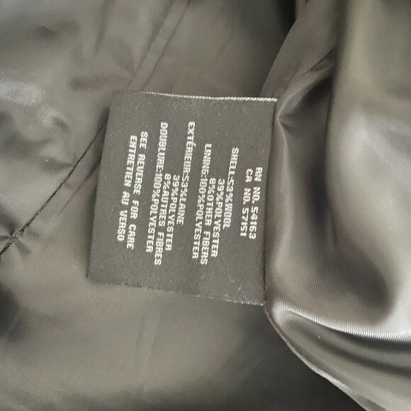 Womens Cole Haan Signature Wool Coat Size 2 - Picture 5 of 6